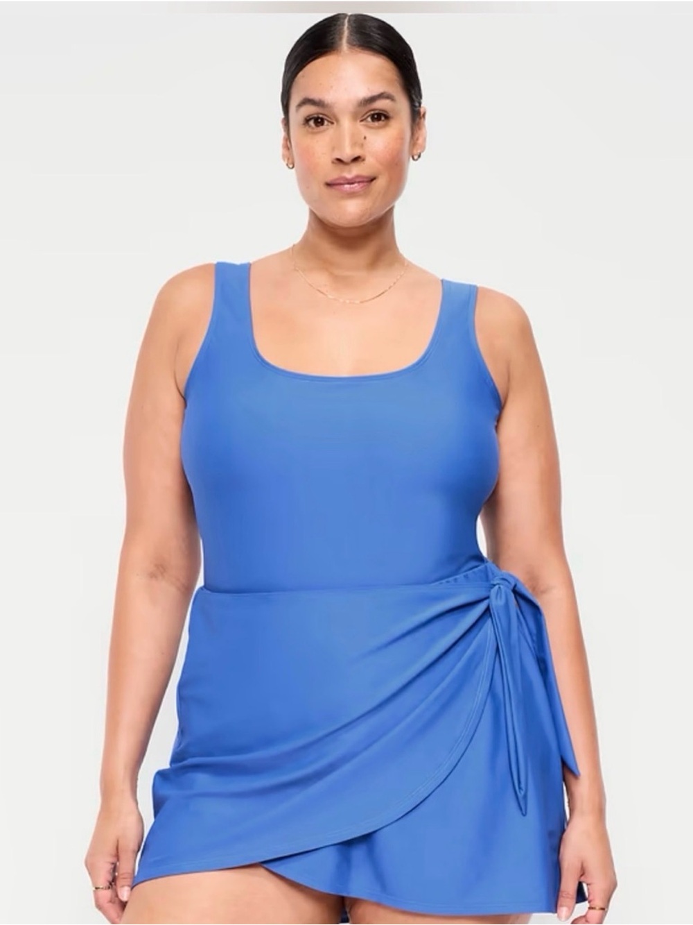 NWT old navy 3X side tie swim dress